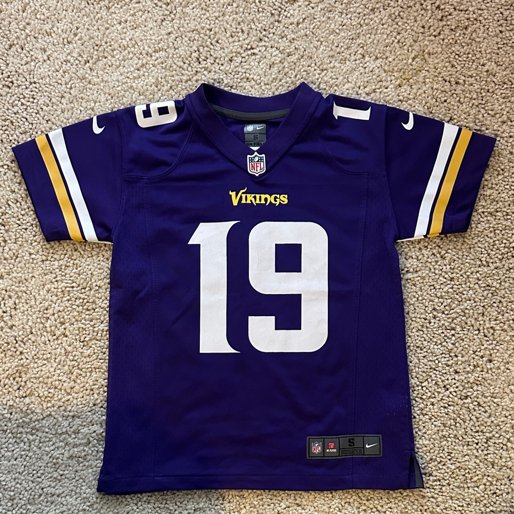 Nike Kids Purple Thielen Vikings Jersey